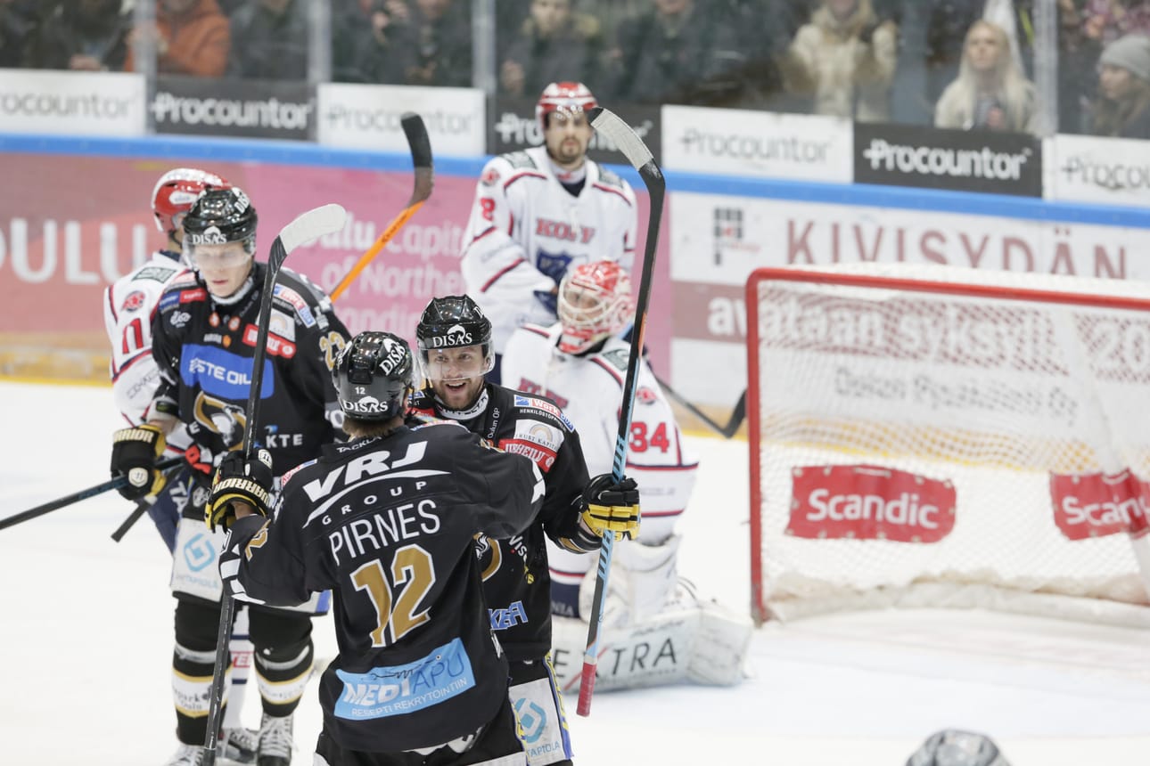 Kärpät varmisti lauantaina runkosarjan ykkössijan.