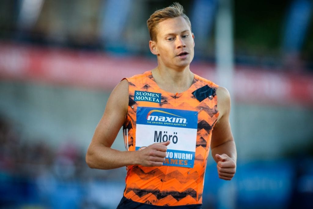 Oskari Mörö aitoi toiseksi Berliinissä.