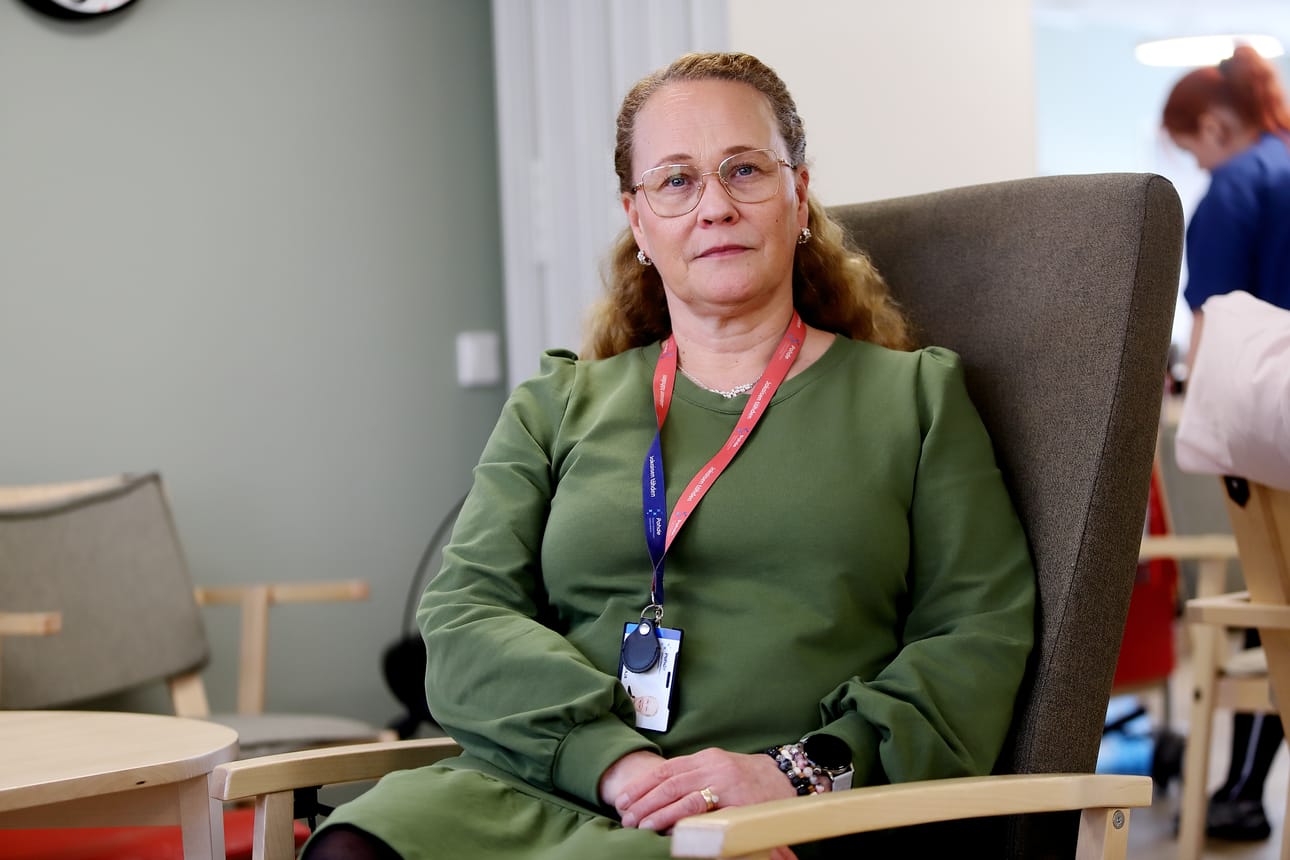 Mervi Koski kävi viime viikolla tutustumassa Ruukin palvelukoti Pihlajassa.