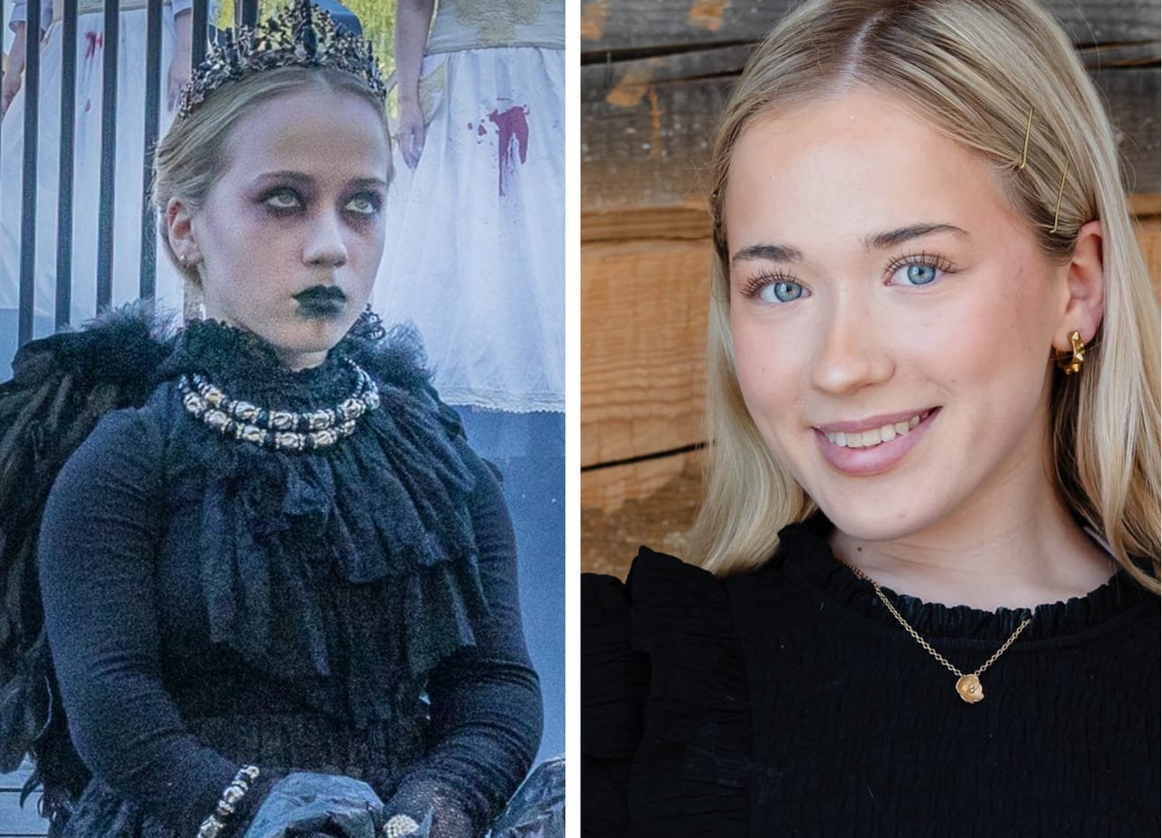 Ilmajoen lukion toista luokkaa käyvä Aili-Omena Ritola sanoo pitäneensä aina esiintymisestä. Hän ei epäröinyt, kun kutsu pieneen, mutta tärkeään rooliin tuli.