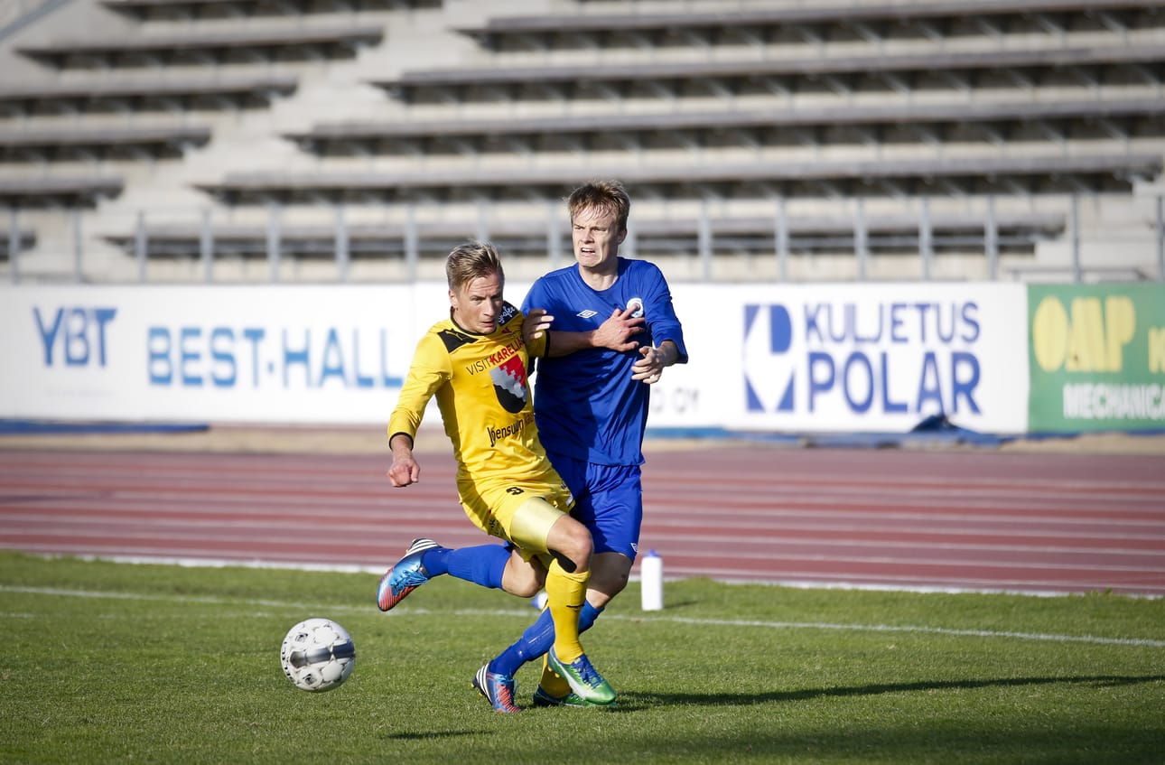 OPS ja Jippo ottivat toisistaan mittaa Raatin stadionilla syyskuun alussa.