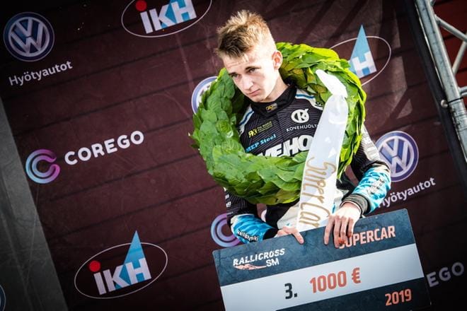 – Sarja oli kovatasoinen, Rytkönen ja Rajala vetivät kovaa, onnittelut heille, SM-pronssilla palkittu Jere Kalliokoski kommentoi. KUVA: TONI OLLIKAINEN/TONIGRAPHS