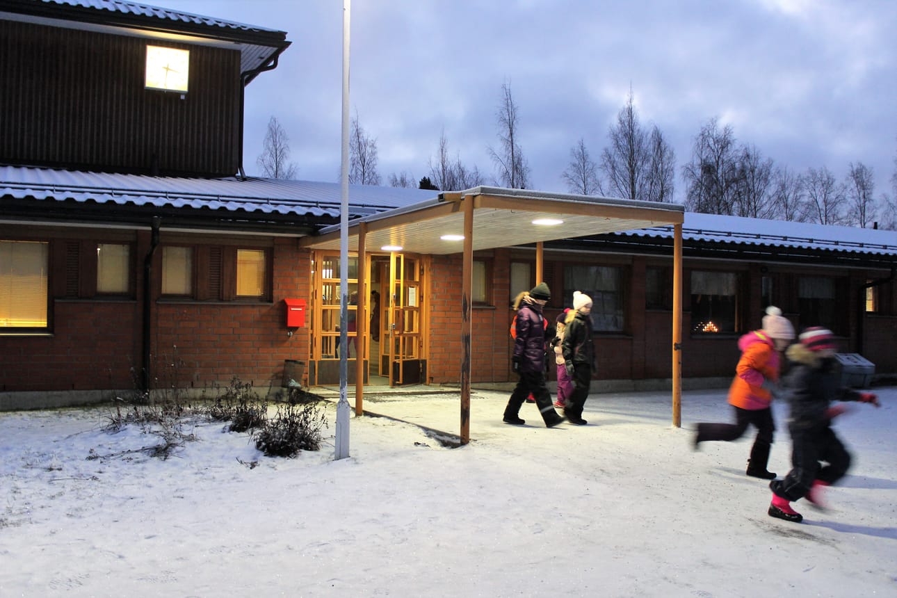 Alueemme kouluissa alkoi kevätlukukausi.
