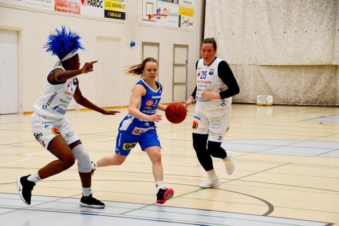 Viime sunnuntain kotiottelussa Amy Griffin oli jälleen Vedon ykkönen KUVA: MARKKU TURPELA
