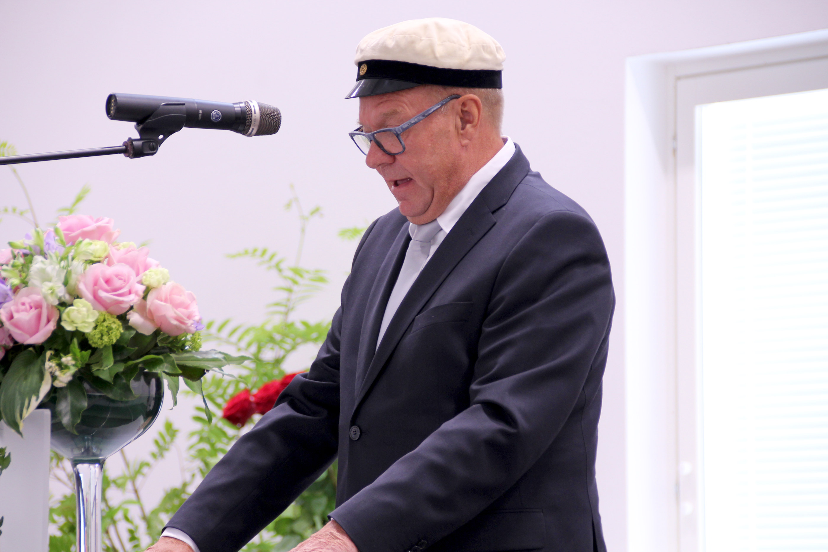Riemuylioppilaan puheenvuoron käytti Juhani Vaskuri.