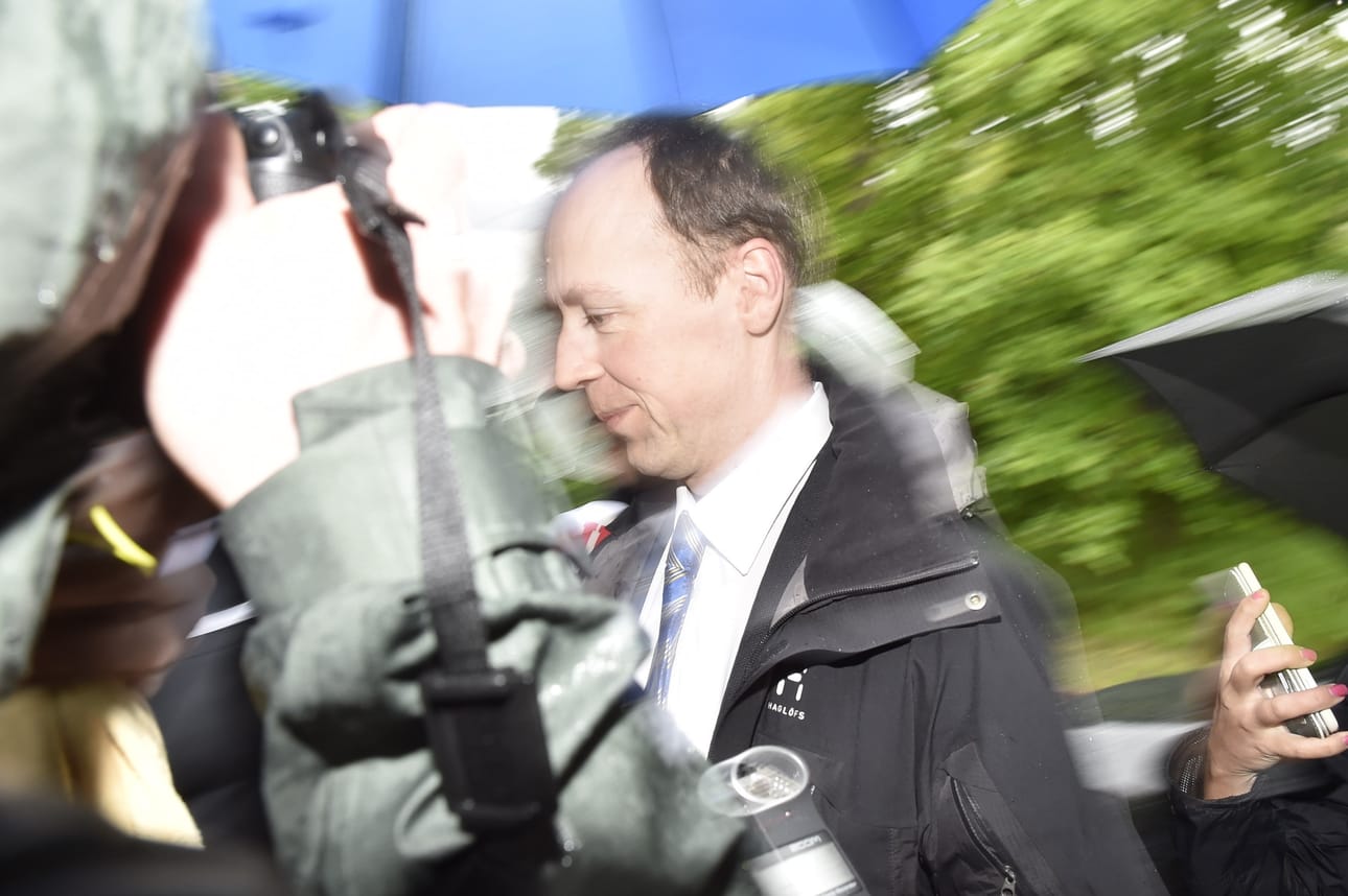 Jussi Halla-aholla on puolueen sisällä kannatusta perussuomalaisten presidenttiehdokkaaksi.