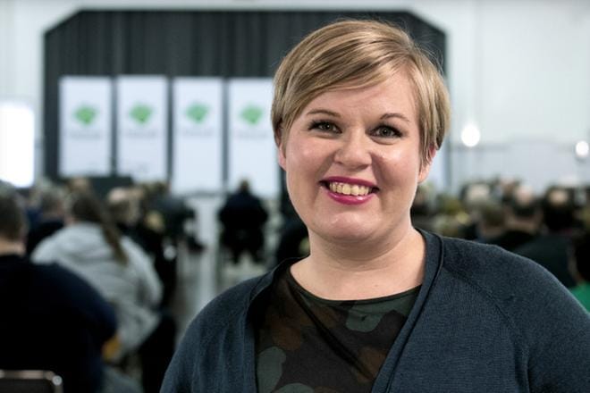 Toukokuussa valtiovarainministeriksi siirtyneen Annika Saarikon sukujuuret äidin puolelta ovat Peräseinäjoelta, joten maakunnan tuntemusta löytyy. ARKISTOKUVA: HANNU PUROLA