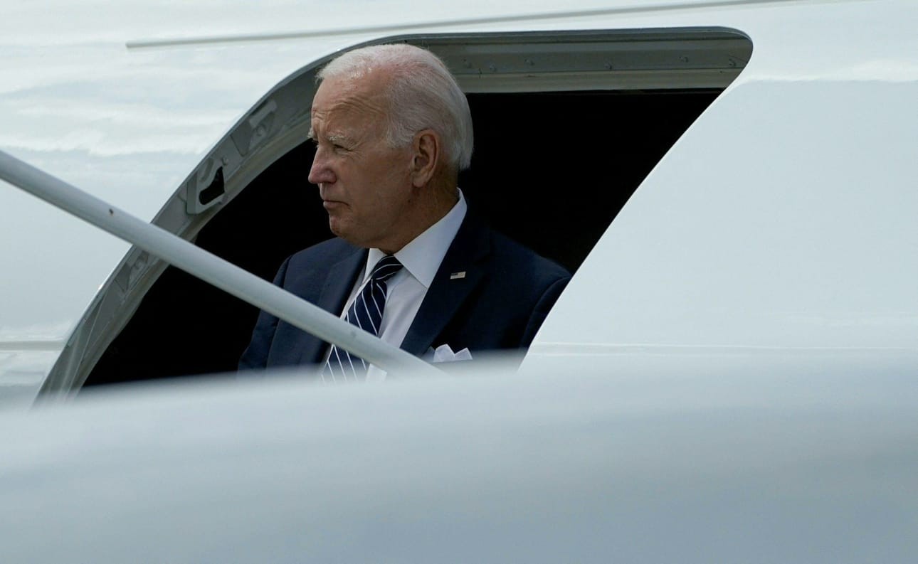 Presidentti Biden kommentoi aiemmin tällä viikolla, ettei uutinen Prigozhinin kuolemasta yllättänyt häntä. LEHTIKUVA / AFP