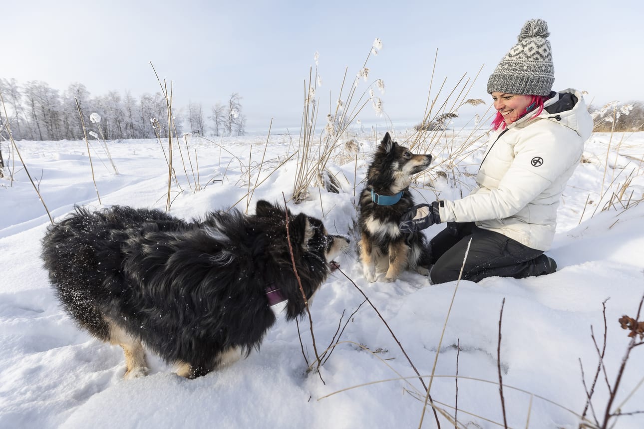 Yrittäjä Annukka Loukola uskoo, että sillan valmistuminen mahdollistaa sen, että erilaisia tapahtumia voidaan järjestää jatkossa enemmän.