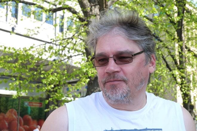 Timo Oja-Kaukola uskoi, että Suomi voittaa, koska pelaajat ovat nuoria ja ahneita. KUVA: NIKO SILTALOPPI