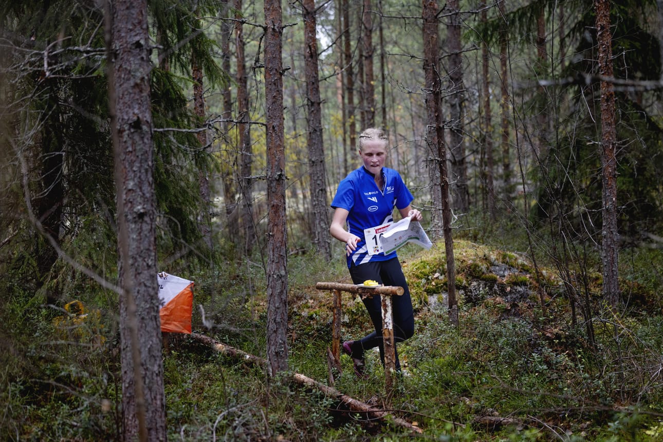 Kangasala SK:n Maiju Oksanen oli omaa luokkaansa naisten pääsarjassa.