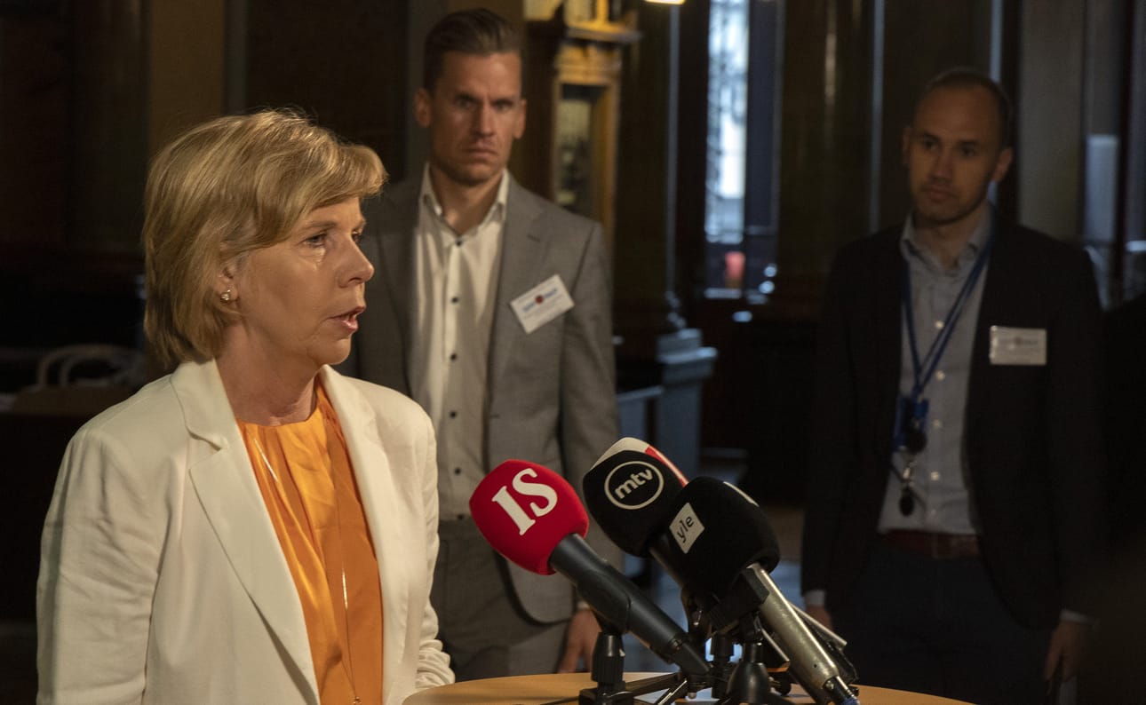 RKP:n puheenjohtaja Anna-Maja Henriksson sanoo, että erityisesti maahanmuuttoasiat hiertävät.