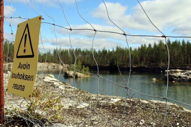 Kaatialan louhos on suosittu sukelluskohde. KUVA: TIIA ETELÄMÄKI
