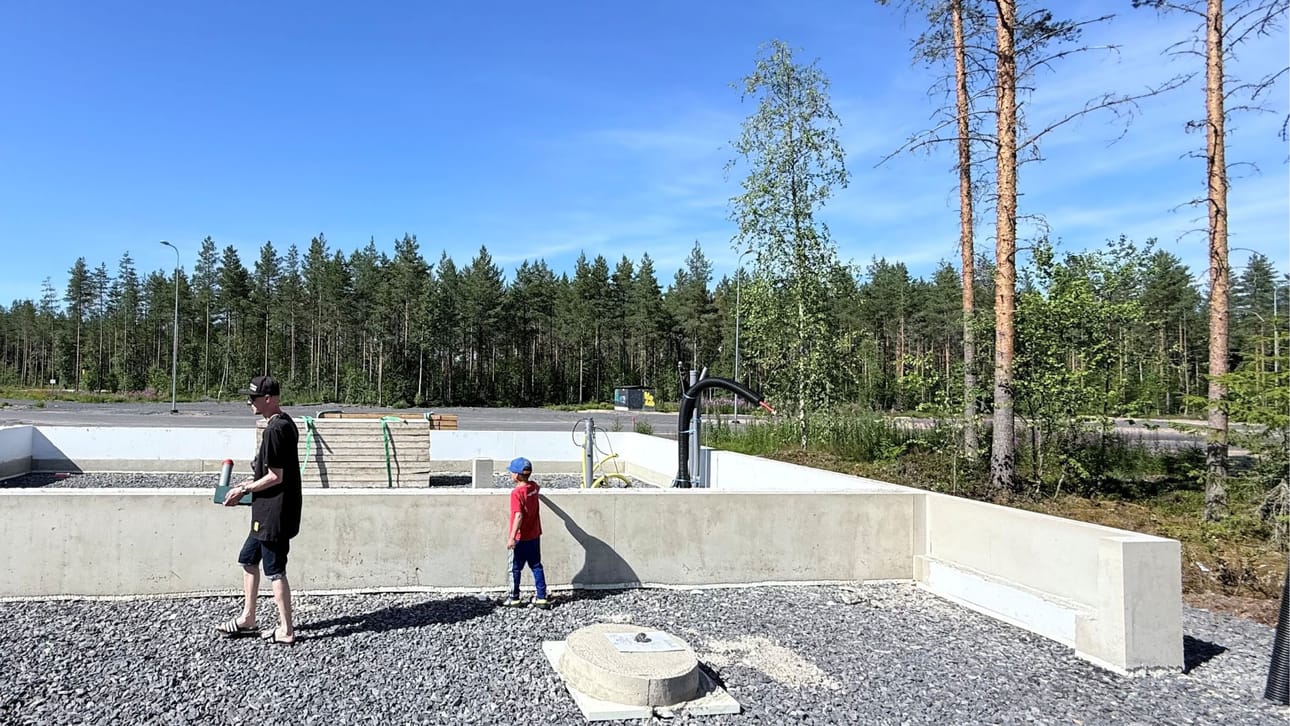 Hannan perhe on tottunut rakentamaan ja remontoimaan ja meneillään on jo seitsemäs rakennusprojekti.