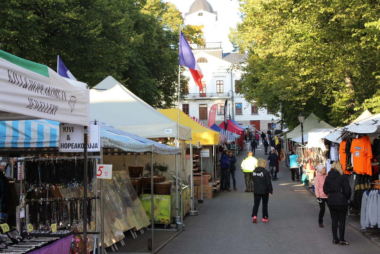 Perinteiset syysmarkkinat järjestetään Kristiinassa tulevana viikonloppuna.