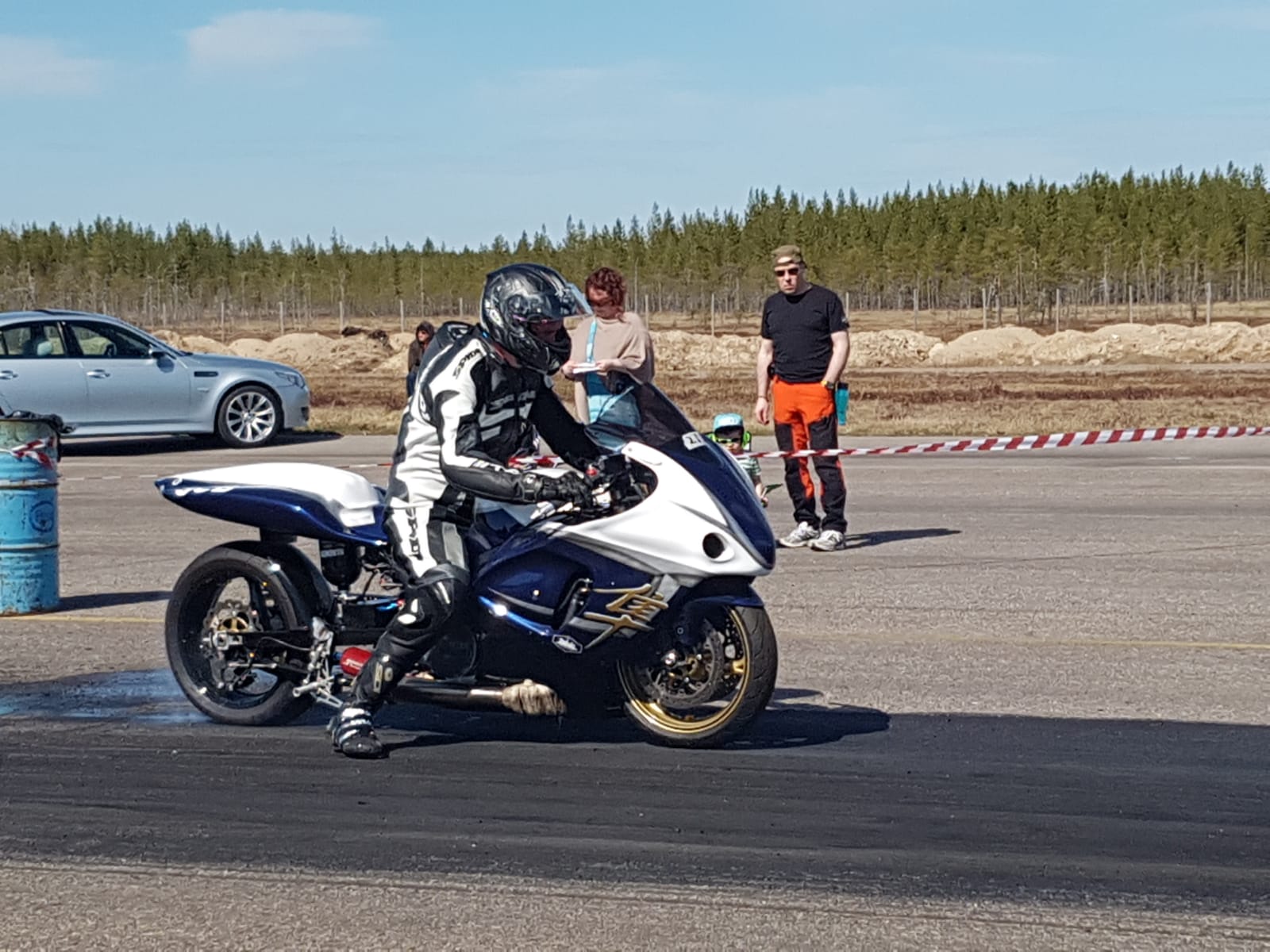 Nopeimmalla moottoripyörällä' ajettiin 258,6 km/h.