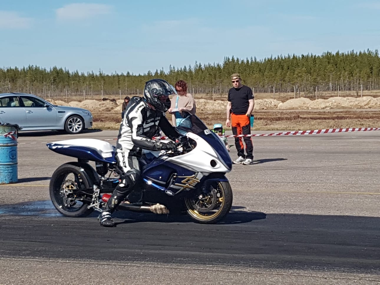 Nopeimmalla moottoripyörällä' ajettiin 258,6 km/h.