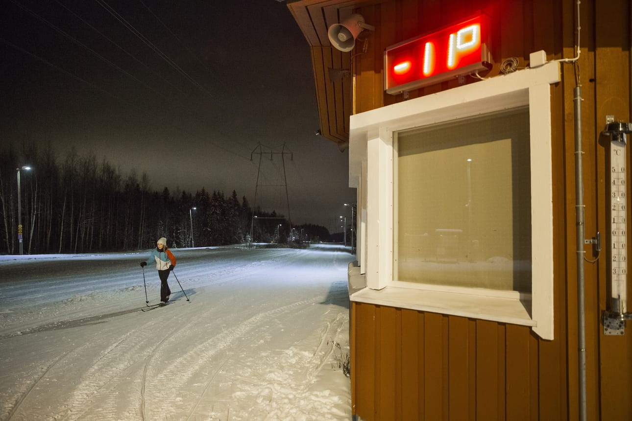 Yksi kameroista on Auranmajalla. Arkistokuva.