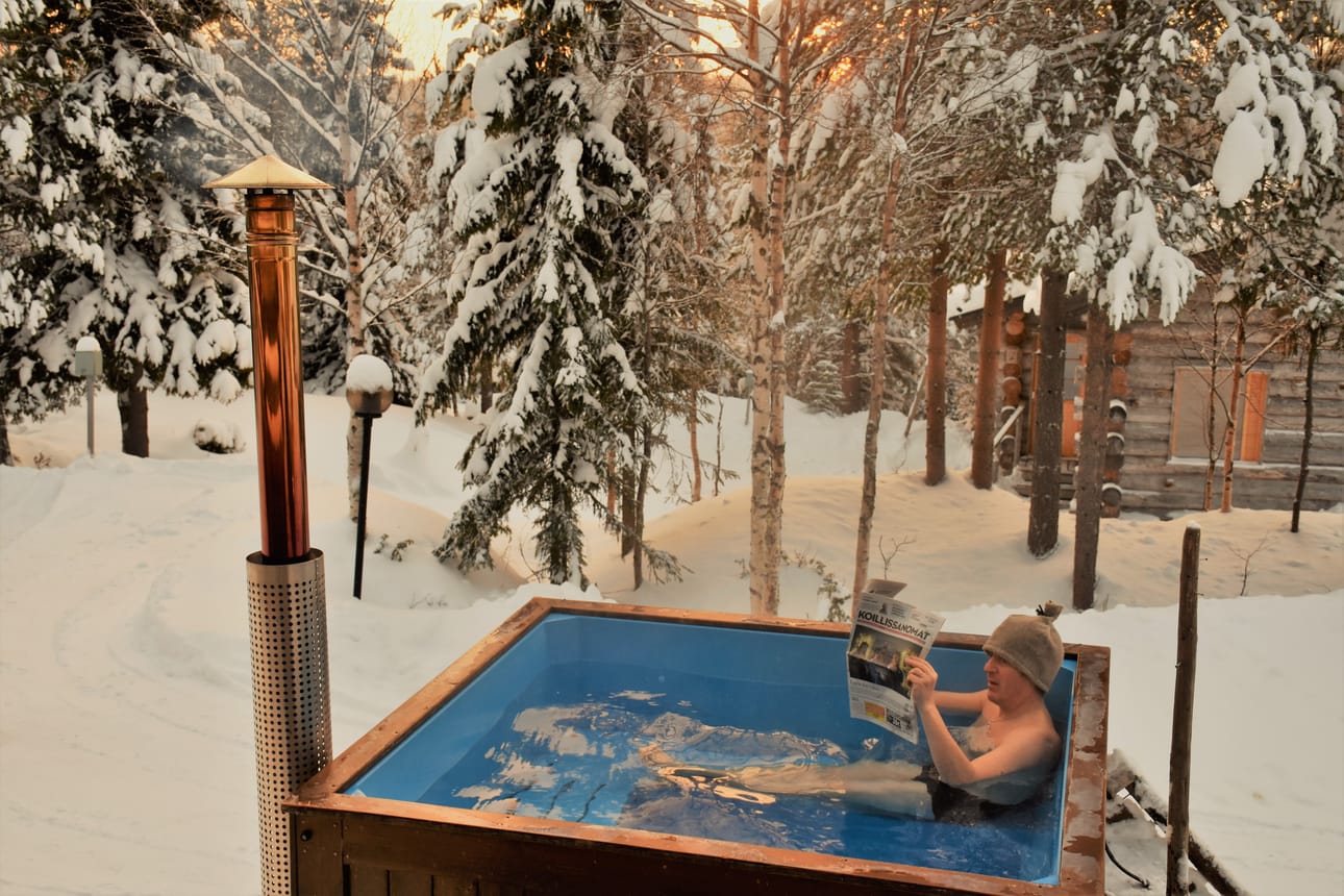 Vietimme viikonloppua Rukalla - paljuilun lomassa oli mukava tutkailla laatulehteä, lukijamme Anne Petäjä-Ronkainen kertoo.
