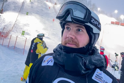 Rukan kumpareikko on Severi Vierelän mielestä maailmanluokkaa – Ruka Slalomin urheilijan lasku ja hypyt lupaavat hyvää alkavalle kaudelle