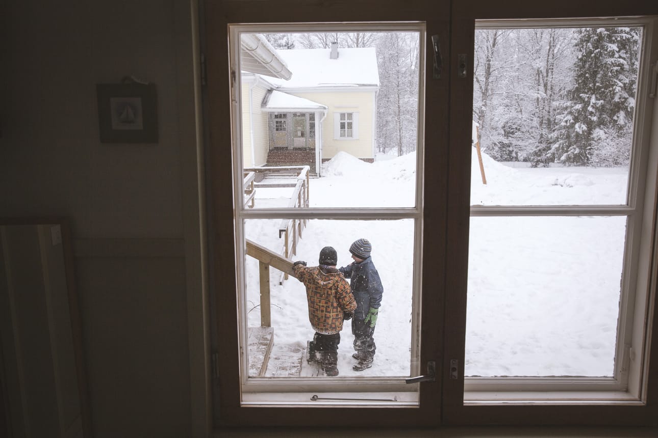 Parkumäen koulusta valtuusto totesi, ettei alueelle ole tarkoitus laatia asemakaavaa. Arkistokuva.
