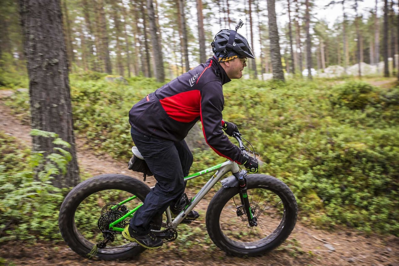 Mikael Erkkilä hoitaa uuden pyöräilyseuran tiedottamisen ja sosiaalisen median.