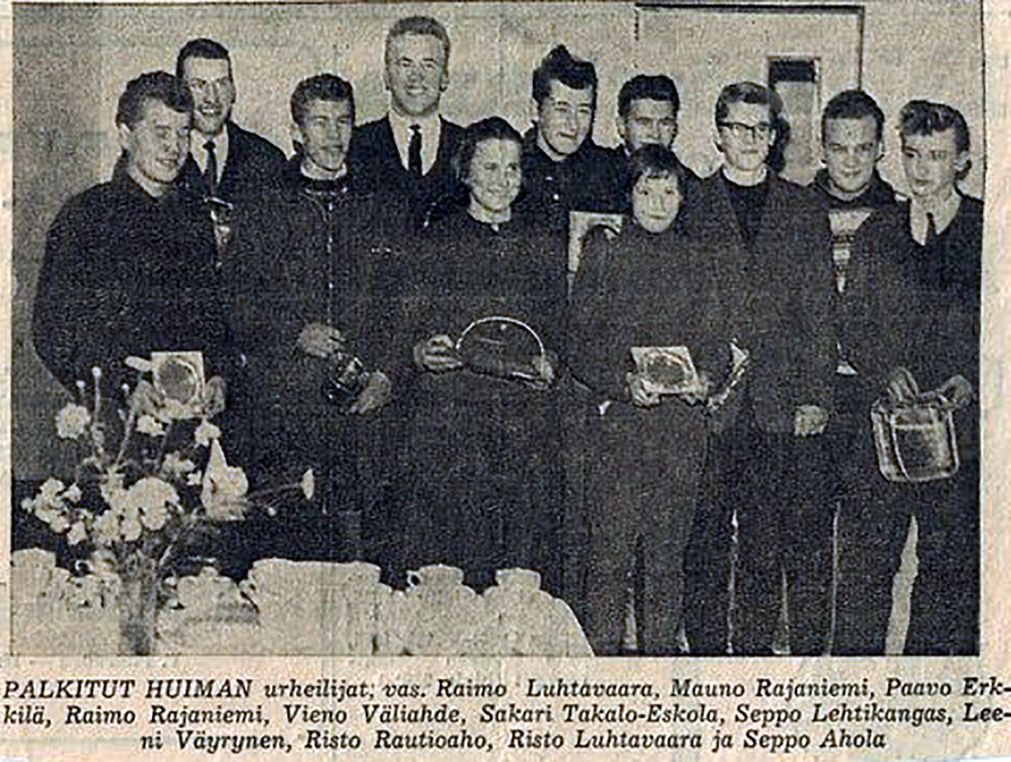 Kenttä oli talviurheilun keskus, Oulaisten urheilukentän historiaa 1950- ja 1960-luvuilta