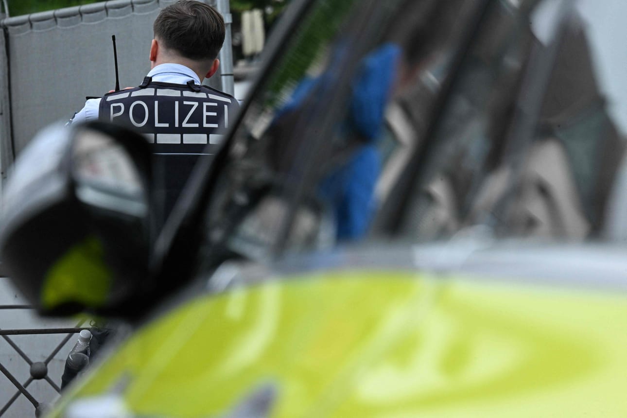 Saksan Mannheimissa puukotettiin tiistaina Vaihtoehto Saksalle -puolueen (AfD) paikallisvaaliehdokasta. LEHTIKUVA/AFP