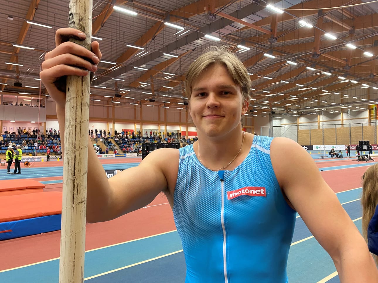 Juho Alasaari hyppäsi MM-hopeaa. Arkistokuva.