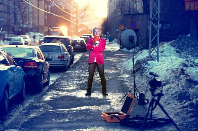 POSI TV:n takana on Viiskunnan lukijoille tuttu mies, Ilkka Tiainen, joka käyttää taiteilijanimeä Ike Novikoff.