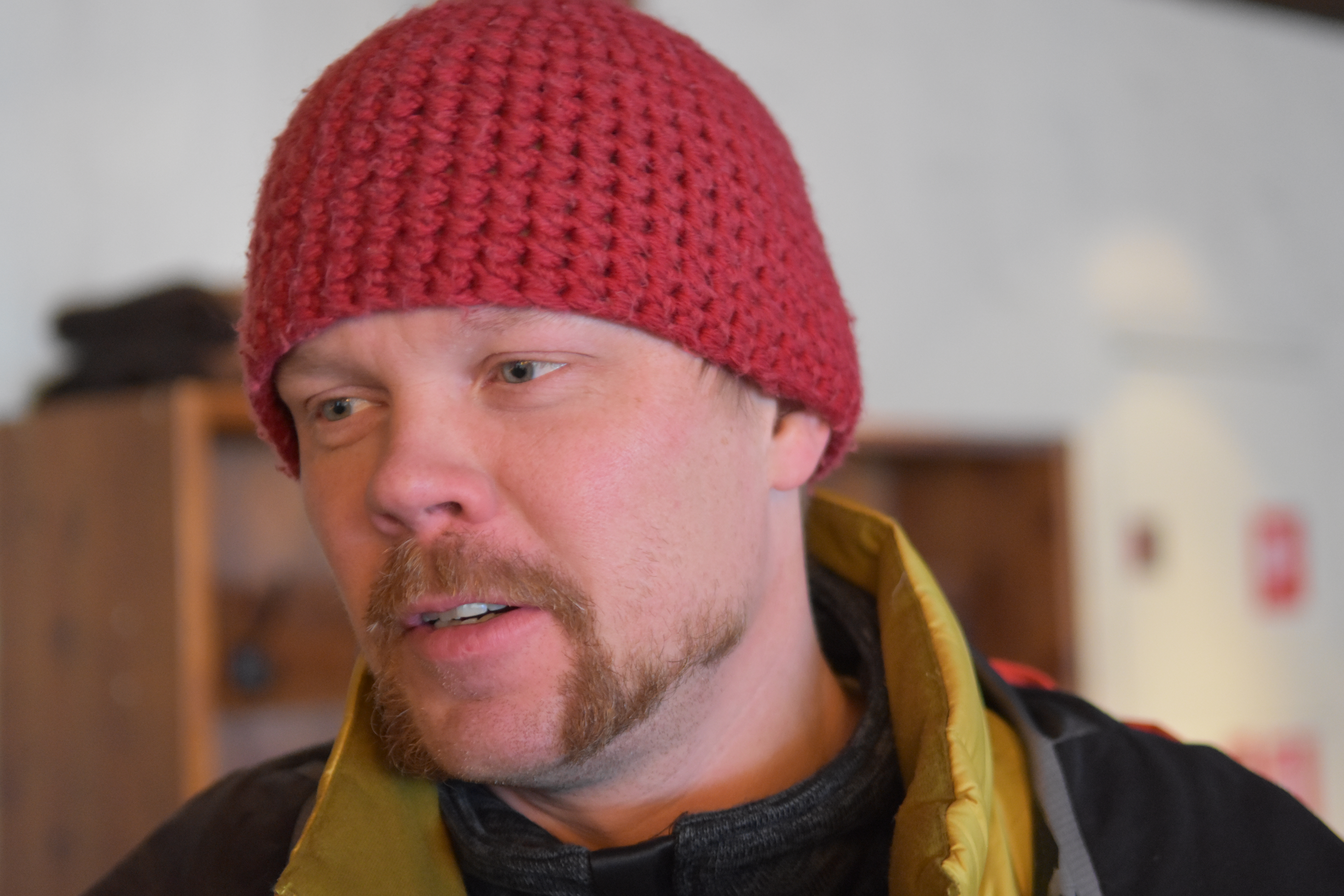 Kyläpäällikkö Harri Niskasella piti kiirettä viikonloppuna. Kaikki saatiin ajoissa valmiiksi.