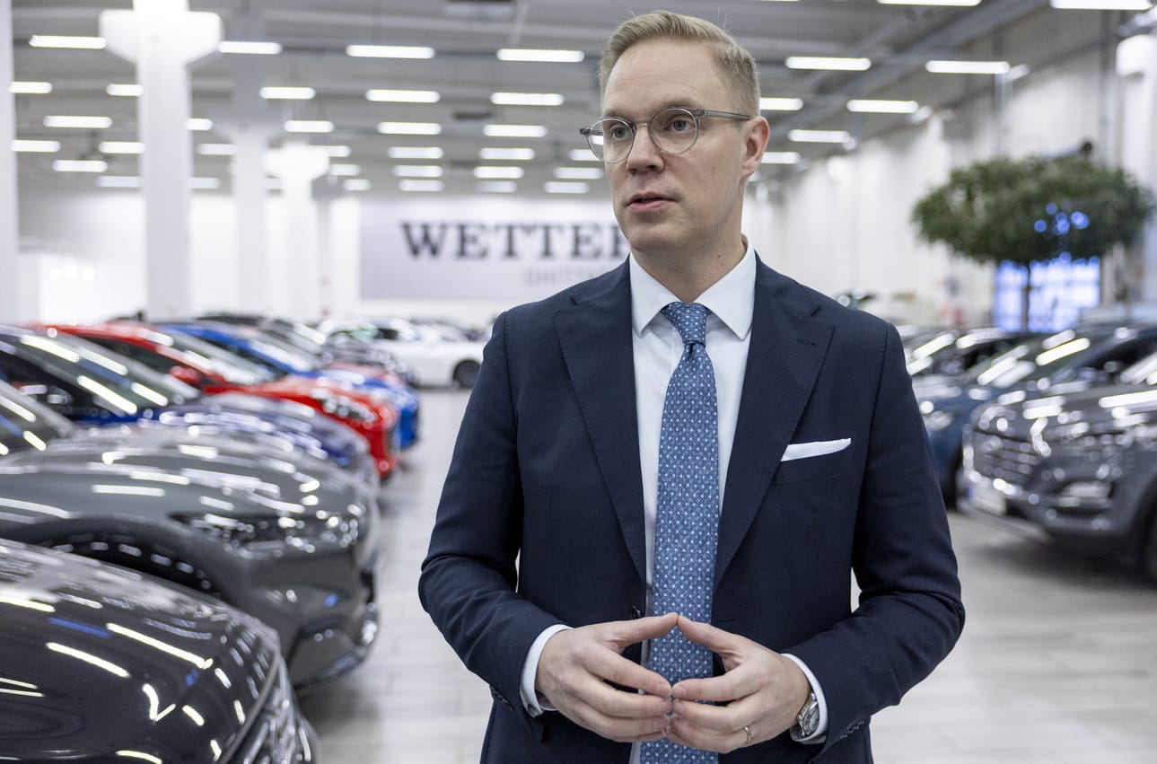 Pietu Parikan mielestä 20 000 vaihtoauton myynti on yhtiölle täysin mahdollinen tavoite.