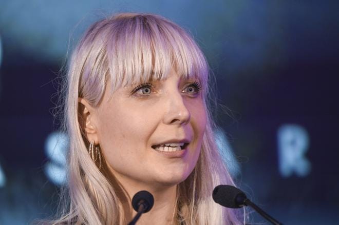 Laura Huhtasaari lähtee kisaamaan eurovaaleihin. KUVA: Kimmo Brandt