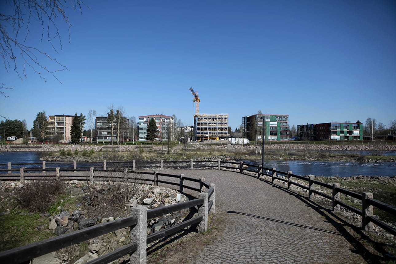 Ylivieskan asukasluku kasvaa ja asuntoja rakennetaan lisää koko ajan.