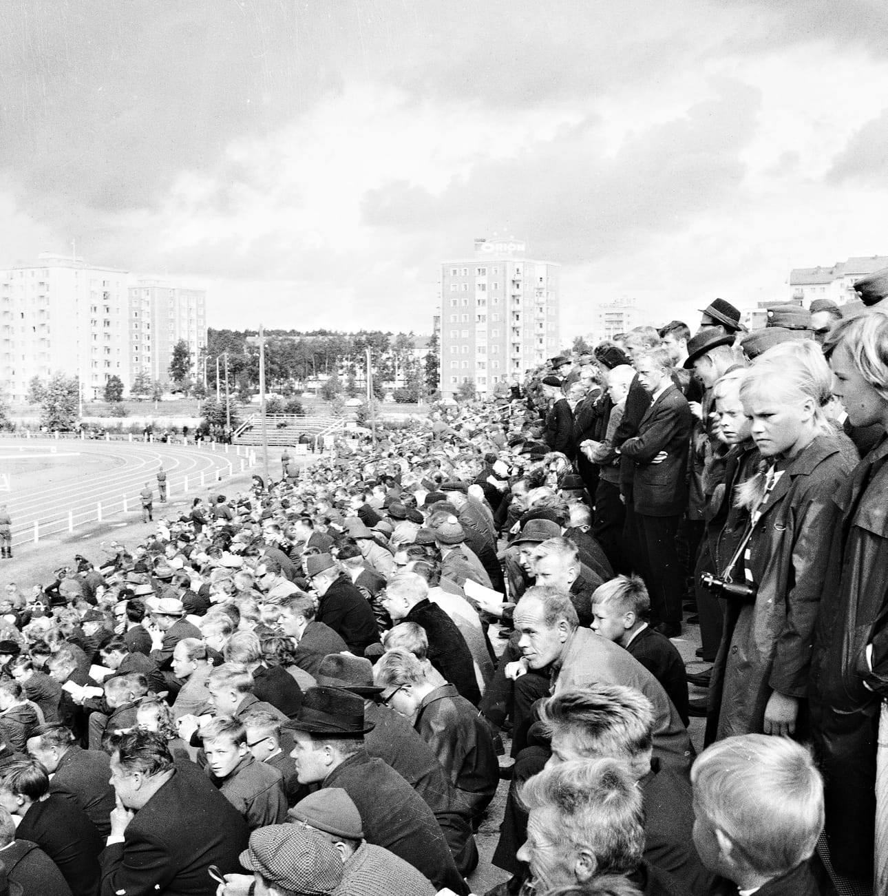 Ensimmäistä kertaa Pohjois-Suomessa järjestetyt Kalevan Kisat urheiltiin Oulun Raatissa vuonna 1964.