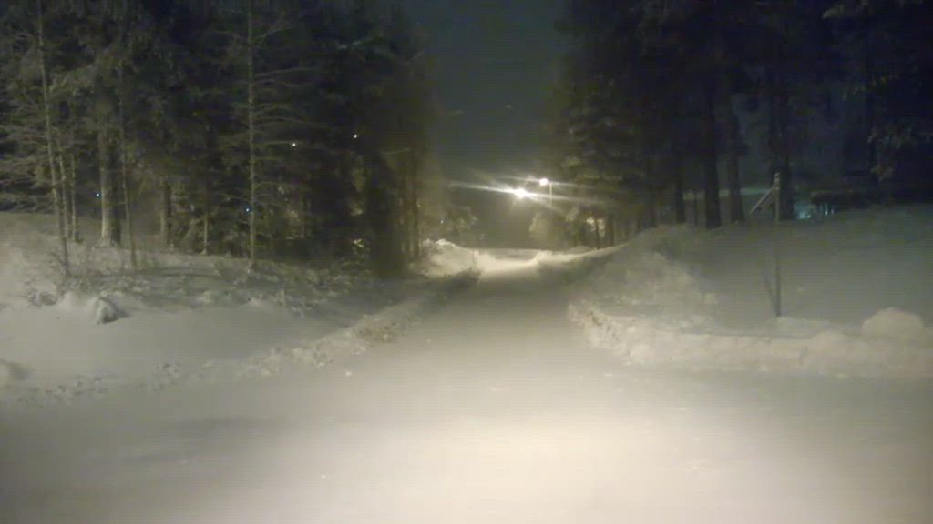Jääsade ropisi Lapissa
