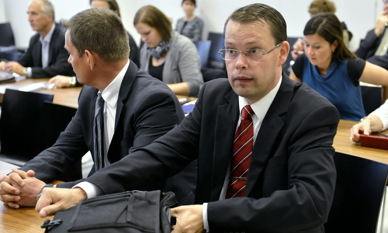Nuorisosäätiön entisen toimitusjohtajan syytteitä piti käsitellä aiemmin tässä kuussa tunnustamisoikeudenkäynnissä, mutta Aki Haaro päätti perua tunnustuksensa. LEHTIKUVA / Kimmo Mäntylä