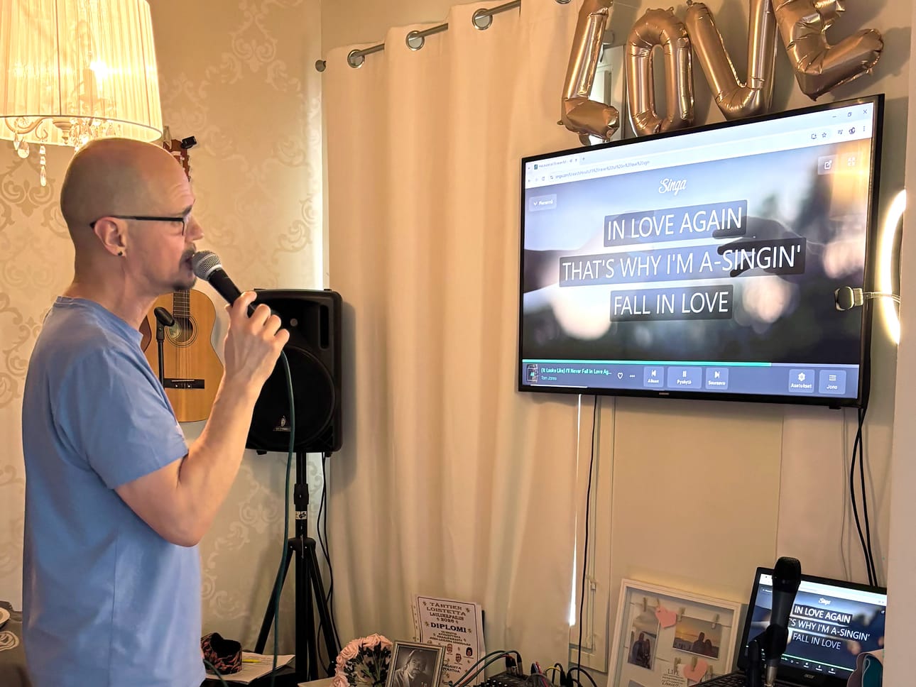 Hannu Tissarin karaokepravuuri on I'll Never Fall in Love Again, jonka teki aikanaan tunnetuksi Tom Jones.