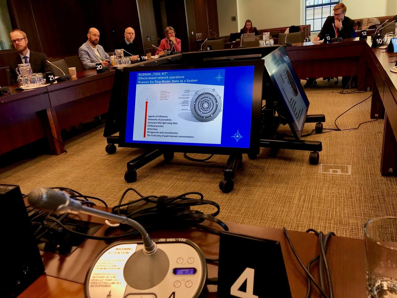 Naton strategisen viestinnän keskus järjestää muun muassa vaikuttajatapaamisia, joissa kerrotaan Venäjän ja muiden valtioiden informaatiovaikuttamisesta. Kuva Kanadan parlamentista.