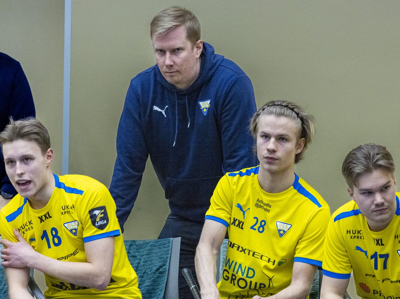 Päävalmentaja Jani Lämsä osasi arvostaa vieraspistettä.