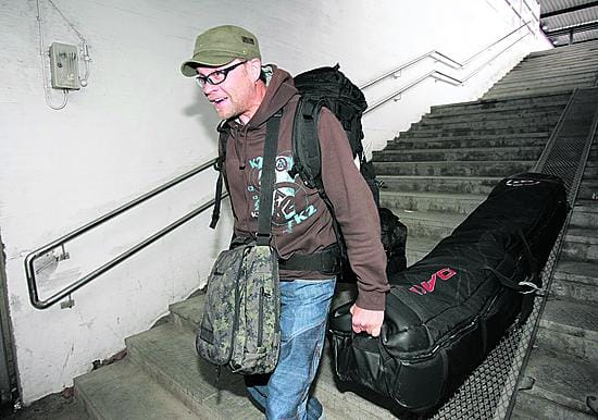 Oululainen vapaalaskija Kimmo Oivo on laskenut Ranskan Alpeilla yli kymmenen talvea.