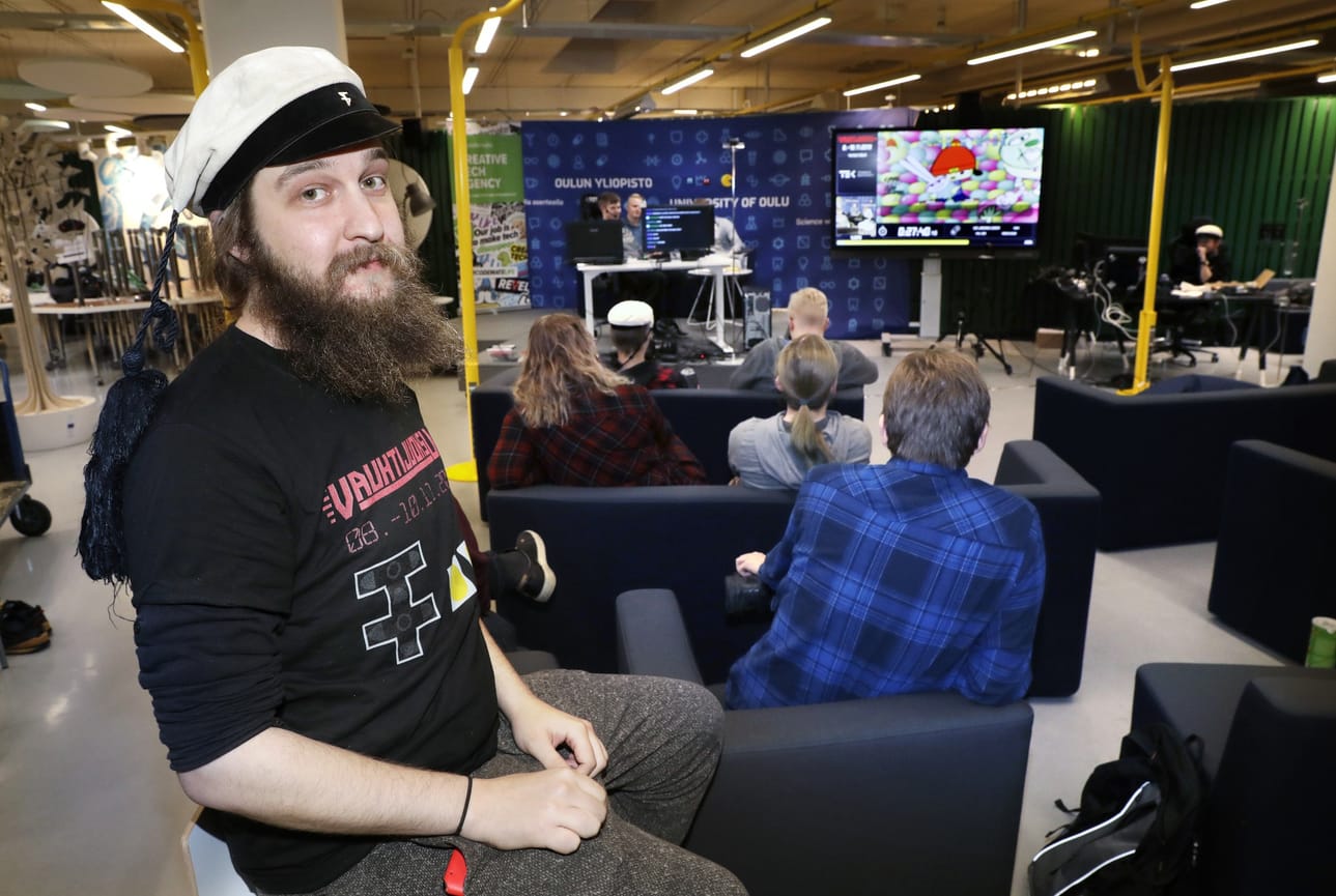 Joonas Valkama oli mukana järjestämässä Vauhtijuoksua myös viime keväänä ja syksynä. Tänä keväänä yleisöllä ei ole paikan päälle asiaa koronaviruksen takia. Arkistokuva.