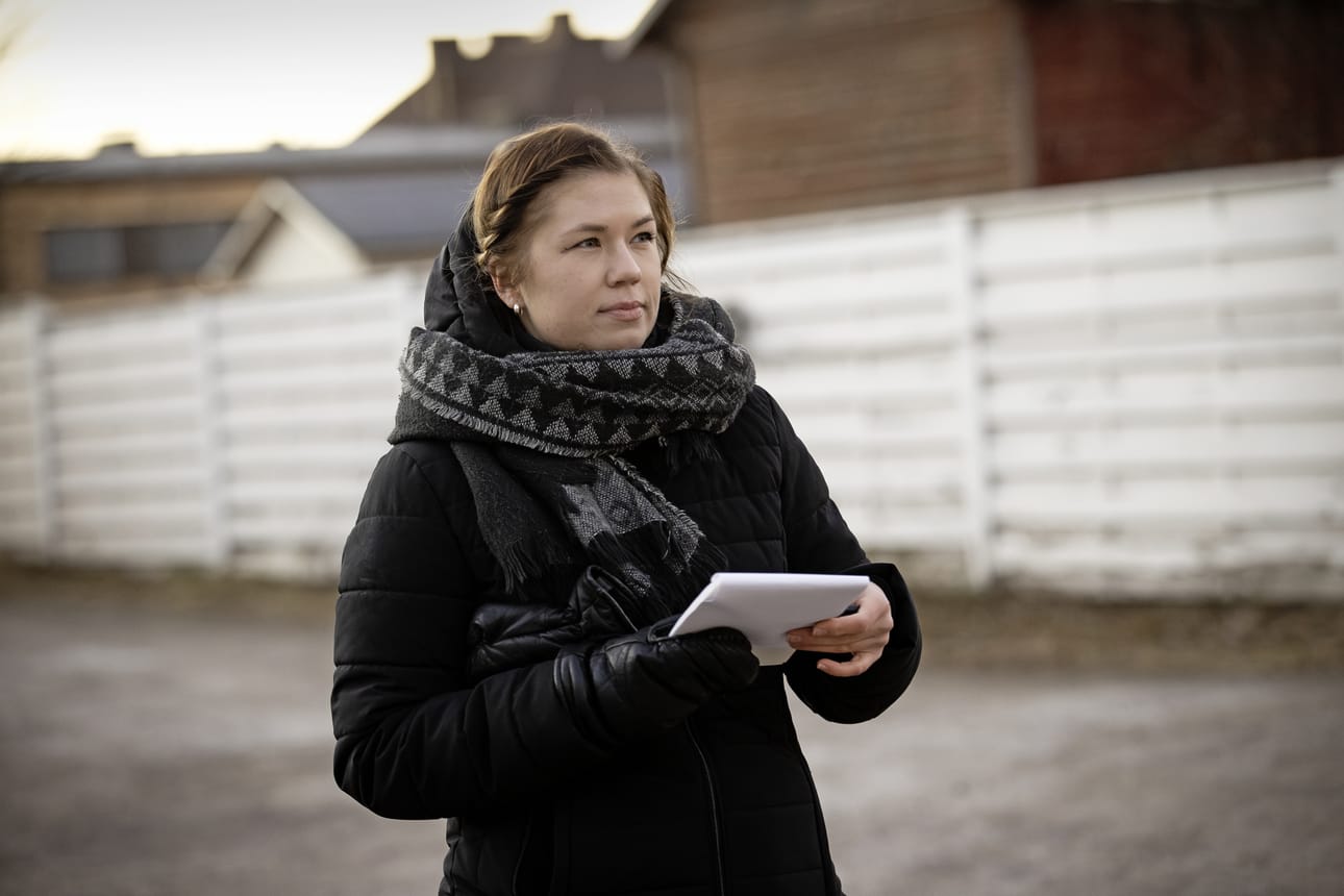 Toimittajan työssä Vilma Lehtoa kiehtoo ammatin monipuolisuus. – Ikinä ei ole kahta samanlaista päivää ja yleensä pääsee myös oppimaan jotakin uutta, hän sanoo.