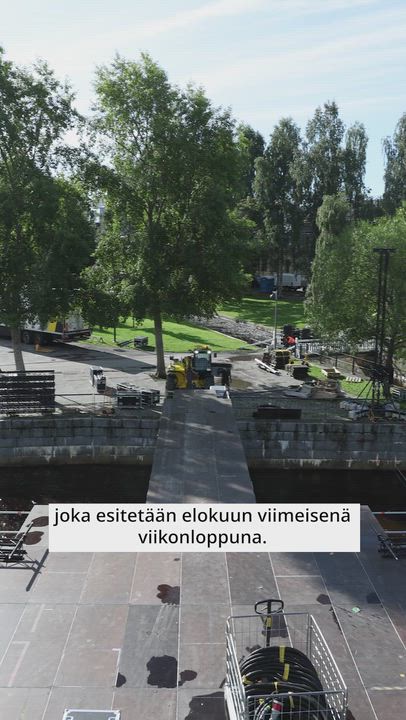 Lava veden päällä