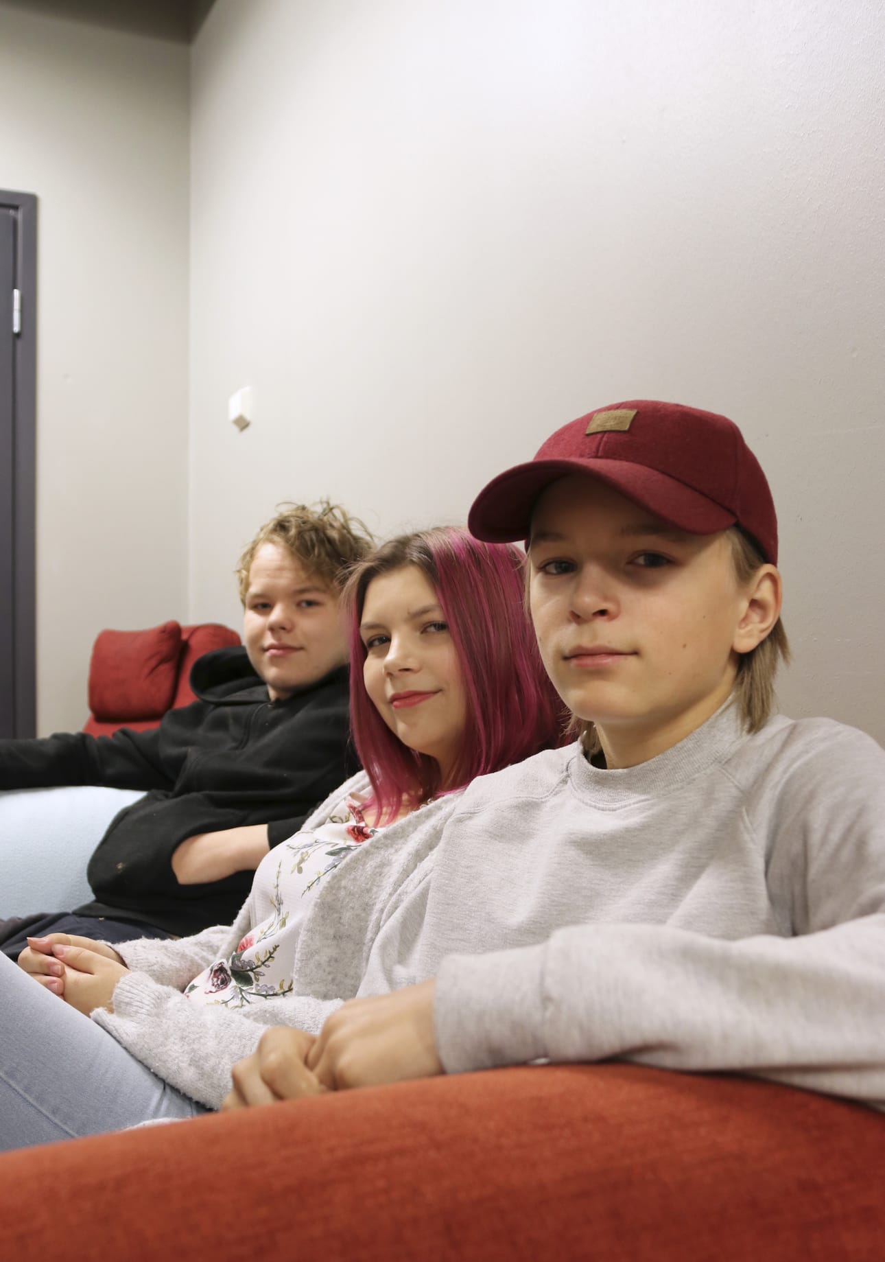 Valto, Ilona ja Marko kokevat päässeensä mukavasti kiinni vaikuttamiseen nuorisovaltuuston kautta.