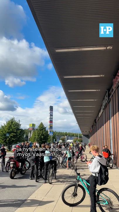 Polkupyörämiitti rantautui Vaasaan
