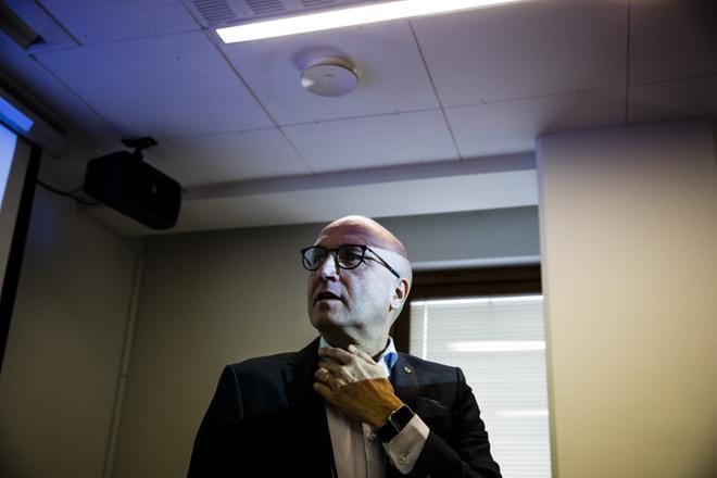 Patrian toimitusjohtaja Olli Isotalo kertoi keskiviikkona, että yritys teroittaa prosessejaan henkilöstölle muun muassa koulutuksen kautta. KUVA: JOEL MAISALMI