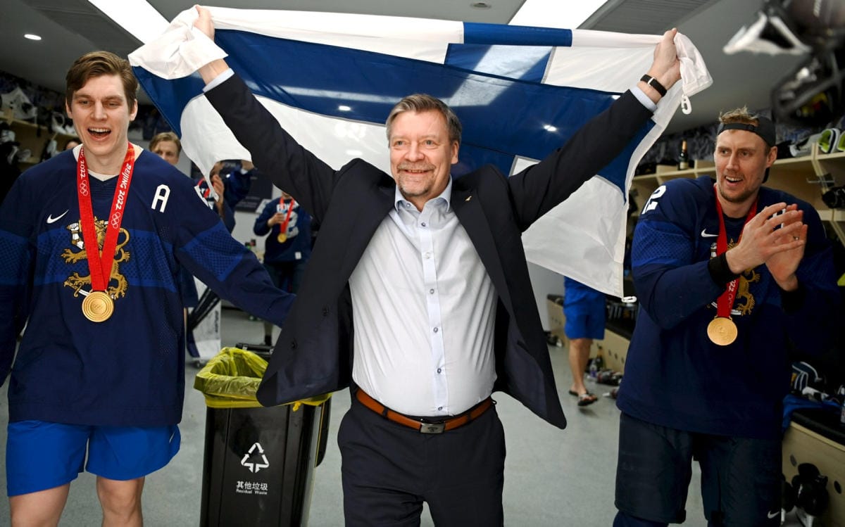 Kahden maailmanmestaruuden jatkoksi Jalosesta tuli sunnuntaina olympiavoittaja. LEHTIKUVA / JUSSI NUKARI
