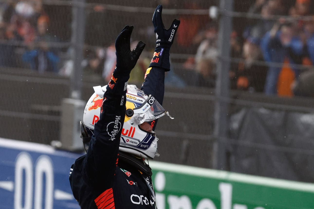 Verstappen on voittanut kauden kolmestatoista kisasta yksitoista. LEHTIKUVA/AFP