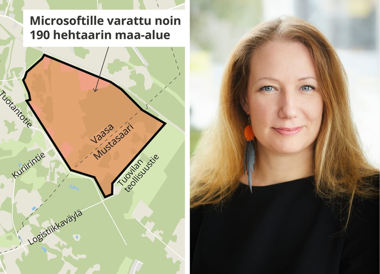Microsoft on solminut esisopimuksen maakaupoista Vaasan alueella mahdollista datakeskushanketta varten. Staffpointin toimialajohtajan Minna Arnealin mukaan se enteilee paljon uusia työpaikkoja alueelle.